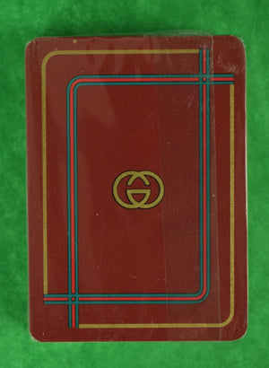 Gucci Twin Deck of Sealed Boxed Set of Playing Cards (SOLD)