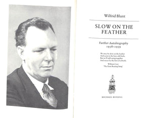 "Married To A Single Life & Slow On The Feather" 1983 & 1986 BLUNT, Wilfrid