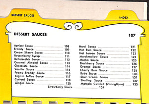 "Stirring Sauc-ery: A Cook Book of Sauces" 1957 ROSEN, Ruth Chier