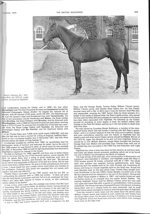 The British Racehorse: December Sales Issue 1974