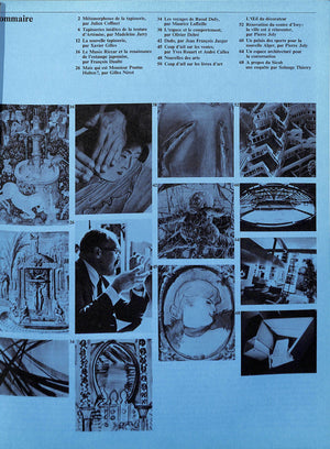 L'ŒIL Revue d'Art Novembre 1973"