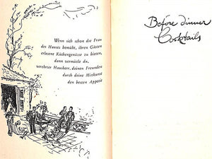 "Der Mixbecher Ein Cocktail-Buch" 1952 ROSENOW, Conrad und PROSEL, Theo