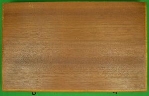 Vintage Backgammon Cork Board w/ Wood Case