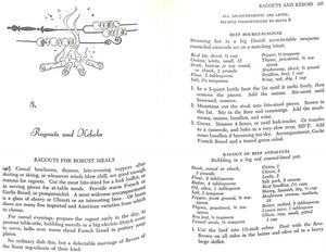 "Gastronomique: A Cookbook For Gourmets" 1962 ALLEN, Ida Bailey