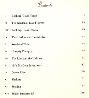 "Through The Looking-Glass And What Alice Found There" 1931 CARROLL, Lewis