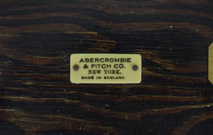Abercrombie & Fitch 13 Key Ring English Wood Plaque