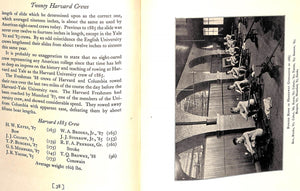 "Twenty Harvard Crews" 1923 MUMFORD, George Saltonstall