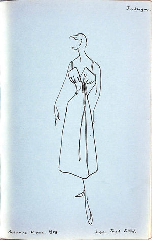 "Talking About Fashion To Elie Rabourdin And Alice Chavane" 1954 DIOR, Christian