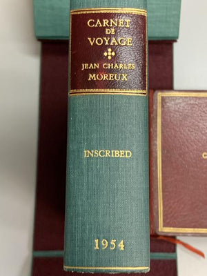 "Carnet De Voyage" 1954 MOREUX Jean-Charles (Inscribed by Sister Parish to Jane Engelhard)
