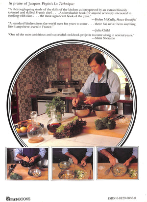 "La Methode: An Illustrated Guide To The Fundamental Techniques Of Cooking" PEPIN, Jacques