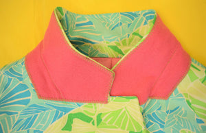 "Lilly Pulitzer x The Everglades Club Alligator & Palm Leaf Print Sport Jacket" Sz: XL (SOLD)