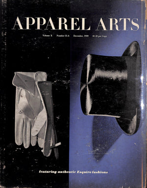 Apparel Arts December, 1939 Vol X (SOLD)