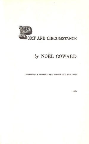 "Pomp And Circumstance" 1960 COWARD, Noël