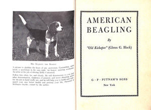 "American Beagling" 1949 BLACK, G.G.