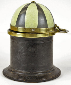 Victorian Jockey Cap Cigar Canister/ Humidor (SOLD)