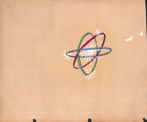 Lanvin Paris Spheres c1950s Advertising Artwork