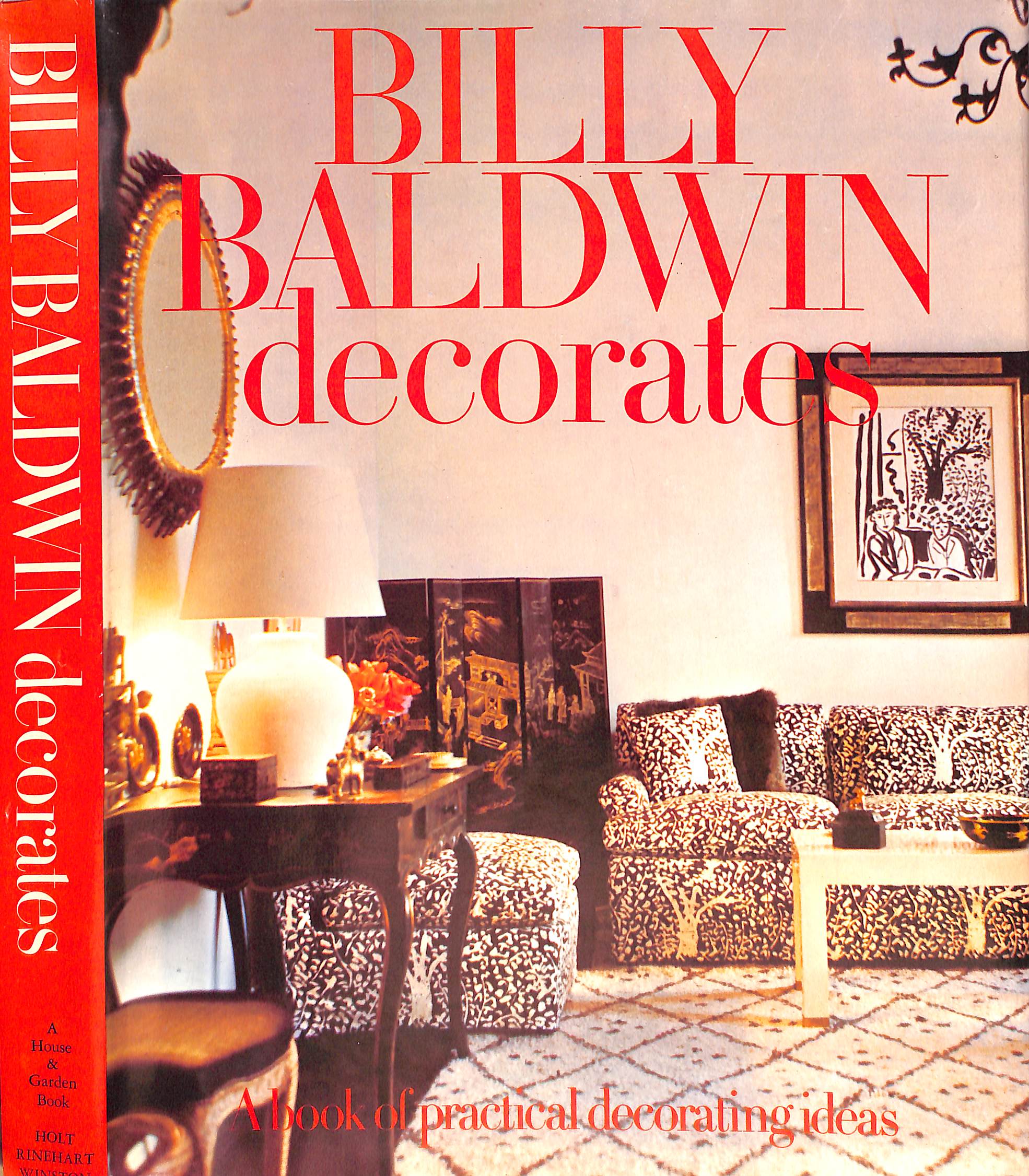 "Billy Baldwin Decorates" 1972 BALDWIN, Billy