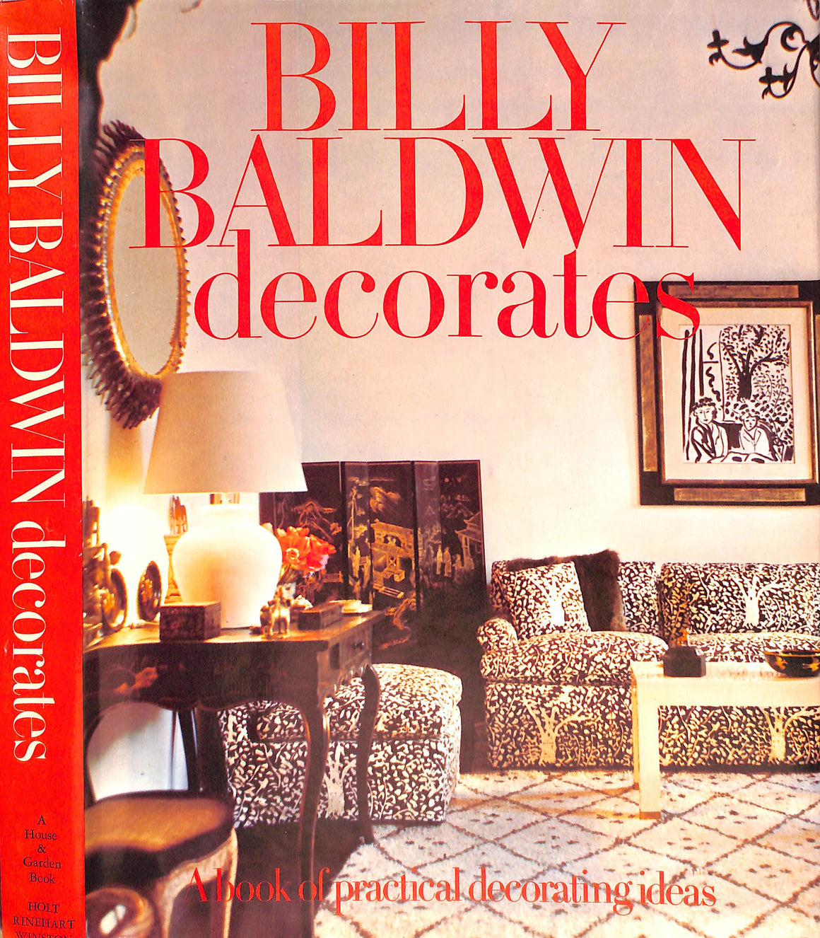"Billy Baldwin Decorates" 1972 BALDWIN, Billy