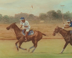 Two Polo Players (SOLD)