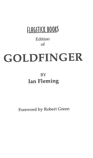 "Goldfinger" 2000 FLEMING, Ian