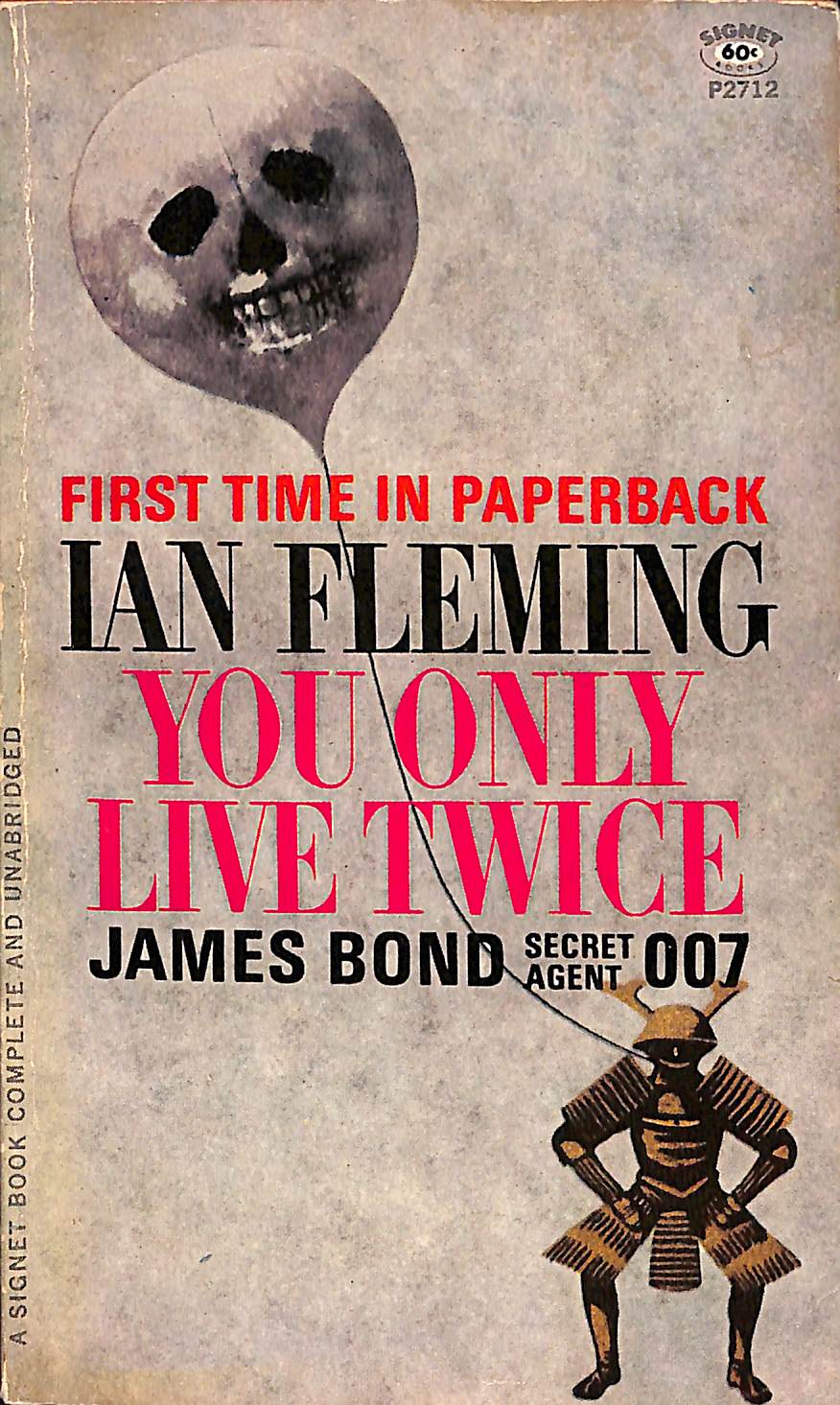 "You Only Live Twice" 1965 FLEMING, Ian