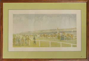 "The Chair In The Grand National Of 1934 At Aintree" (SOLD)
