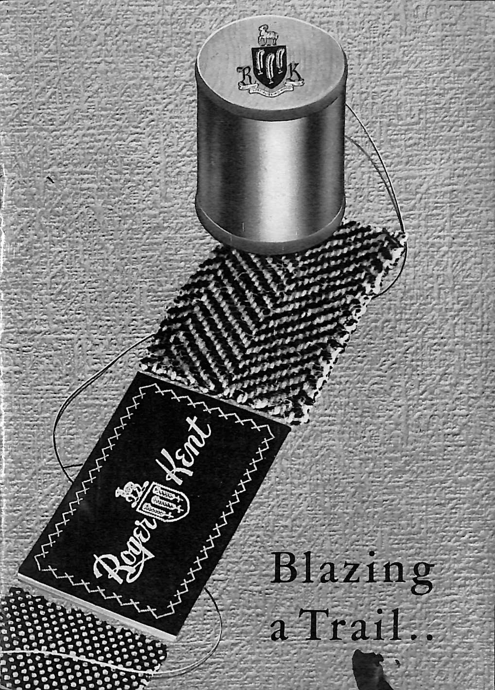 Roger Kent: Blazing A Trail.. Menswear 1940 Catalog
