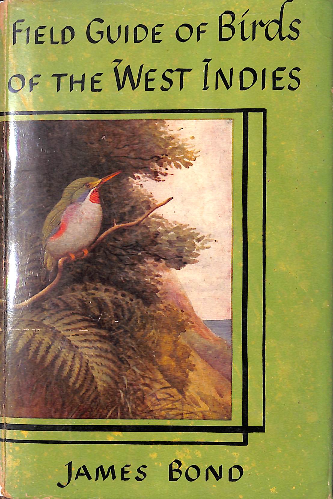 "Field Guide To Birds Of The West Indies" 1947 BOND, James (SOLD)