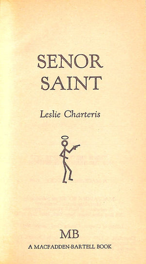 "Senor Saint" 1968 CHARTERIS, Leslie