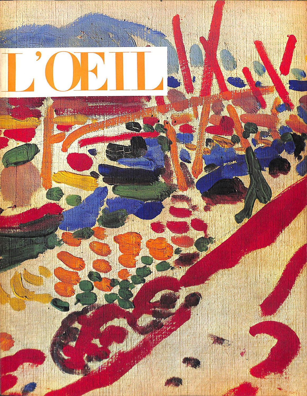 L'ŒIL Revue D'Art No 103-104, Juillet-Aout 1963