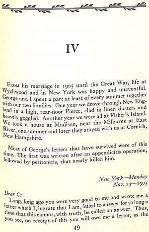 "John George Milburn, Jr. A Memoir" 1938