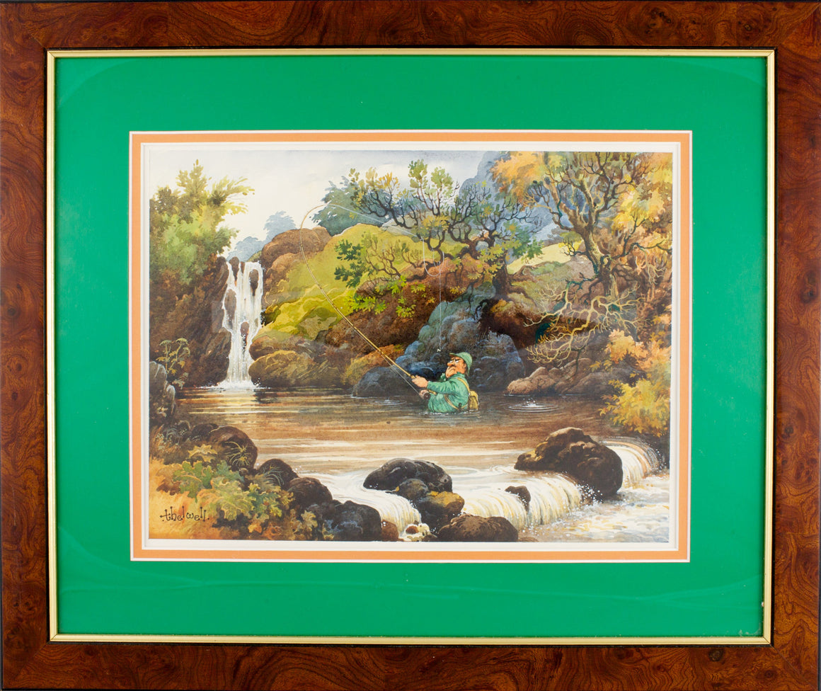 "The Angler Pool by Norman Thelwell" (SOLD)