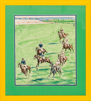 "Six Polo Players" by Joseph Webster Golinkin