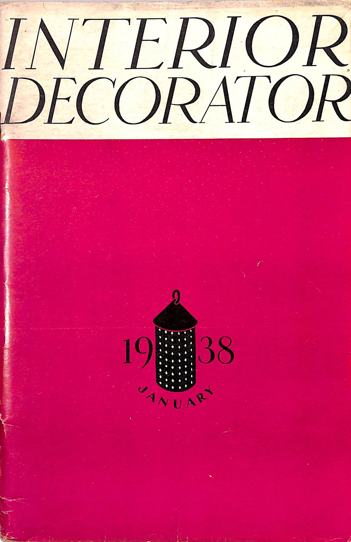 Interior Decorator January 1938