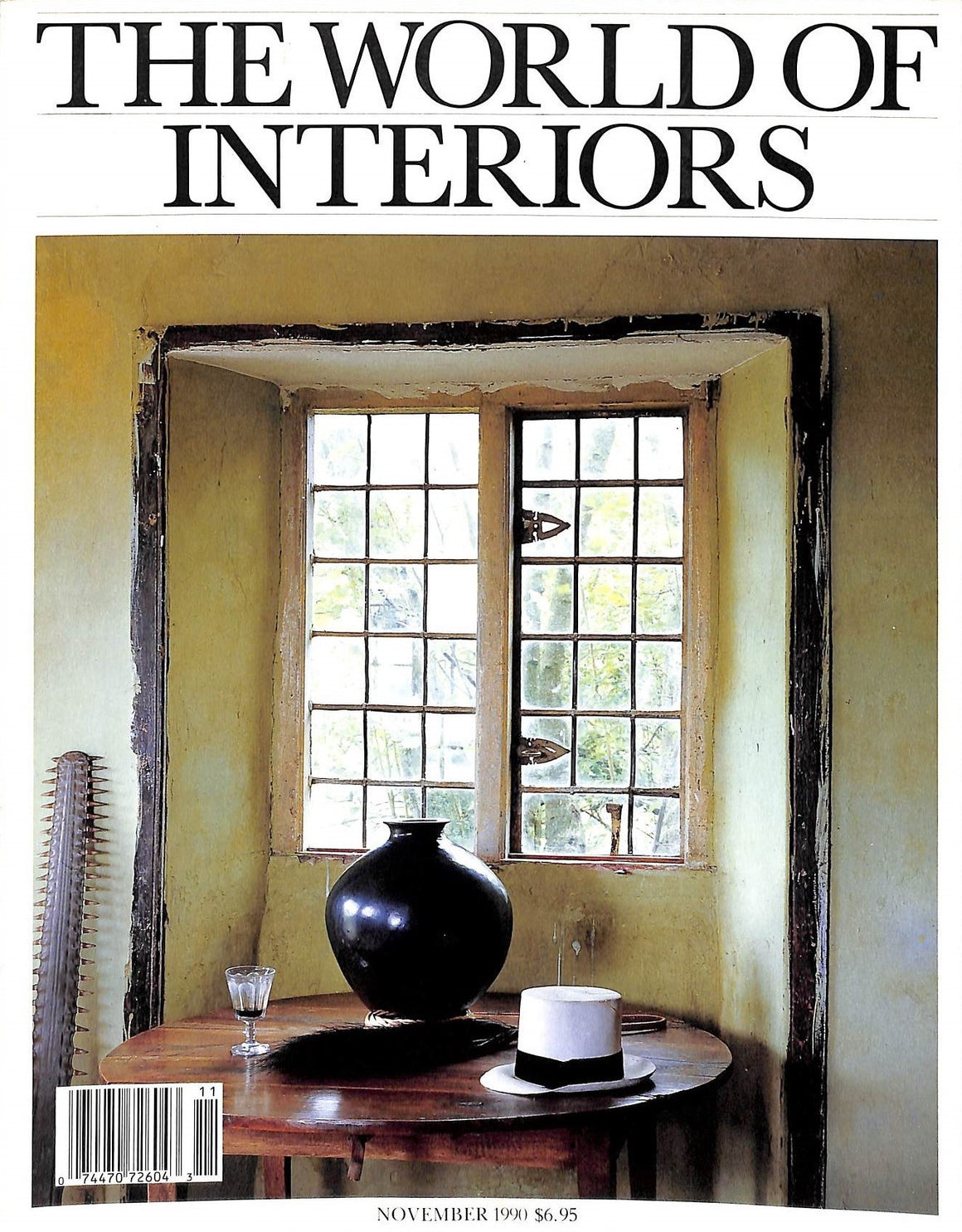 The World Of Interiors November 1990