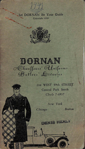 Let Dorian Be Your Guide 1941