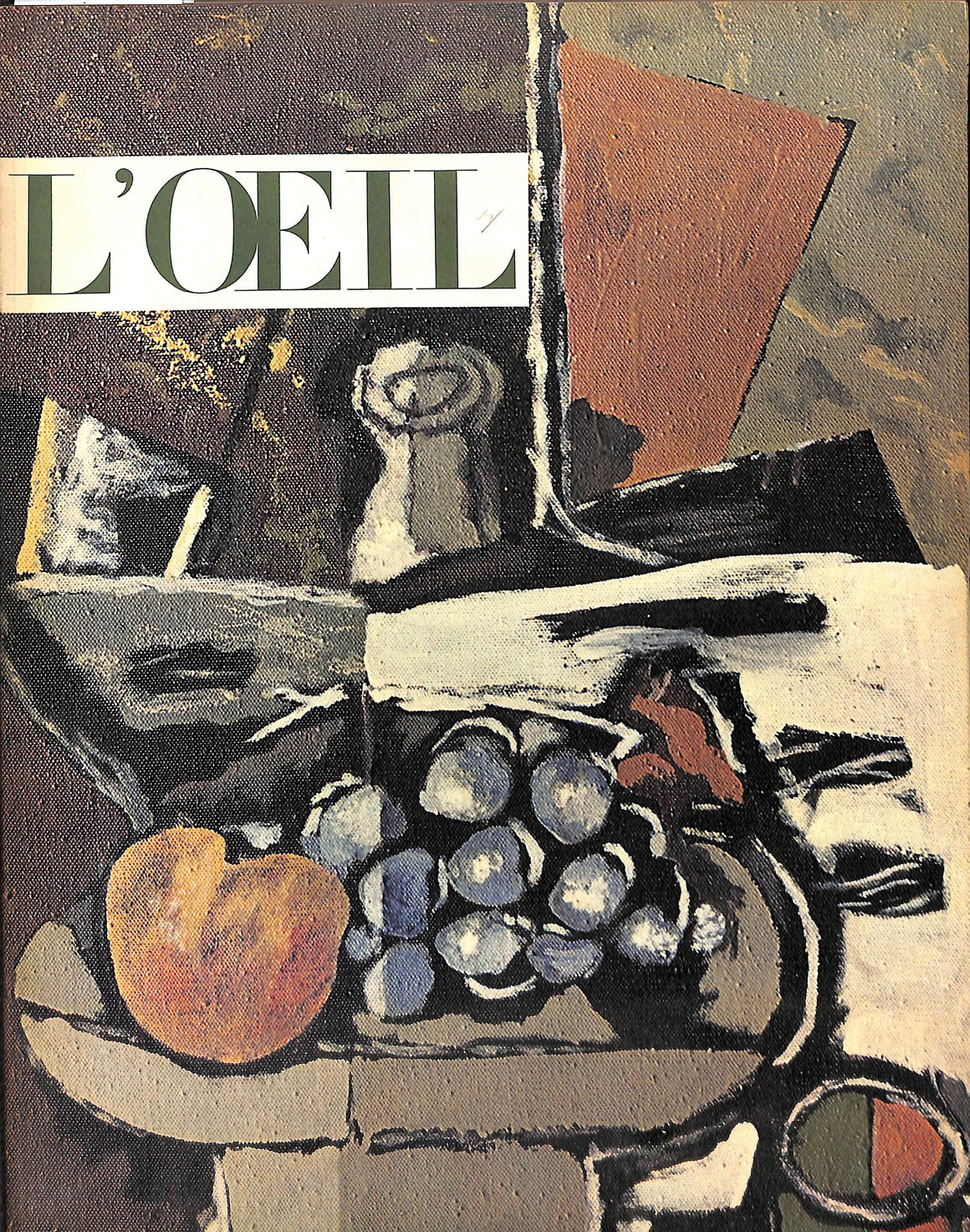 L'ŒIL Revue D'Art No 107, Novembre 1963