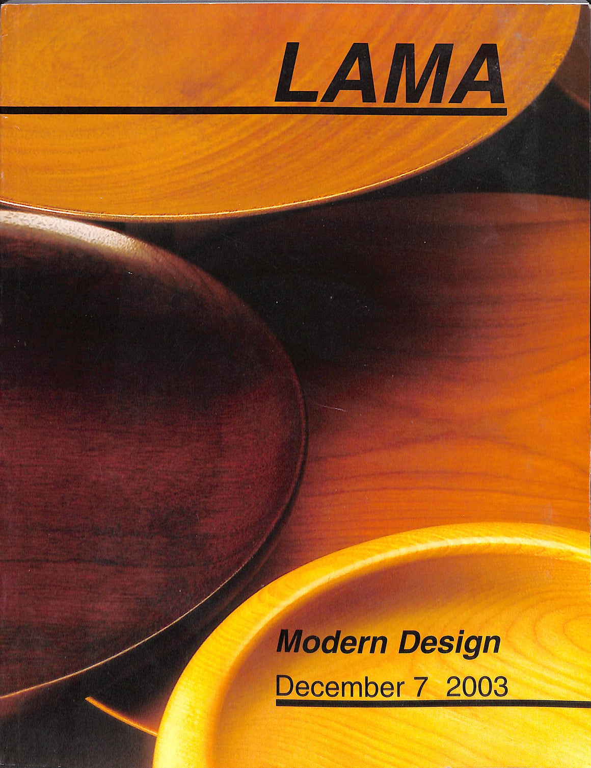 "LAMA: Modern Design" December 7 2003