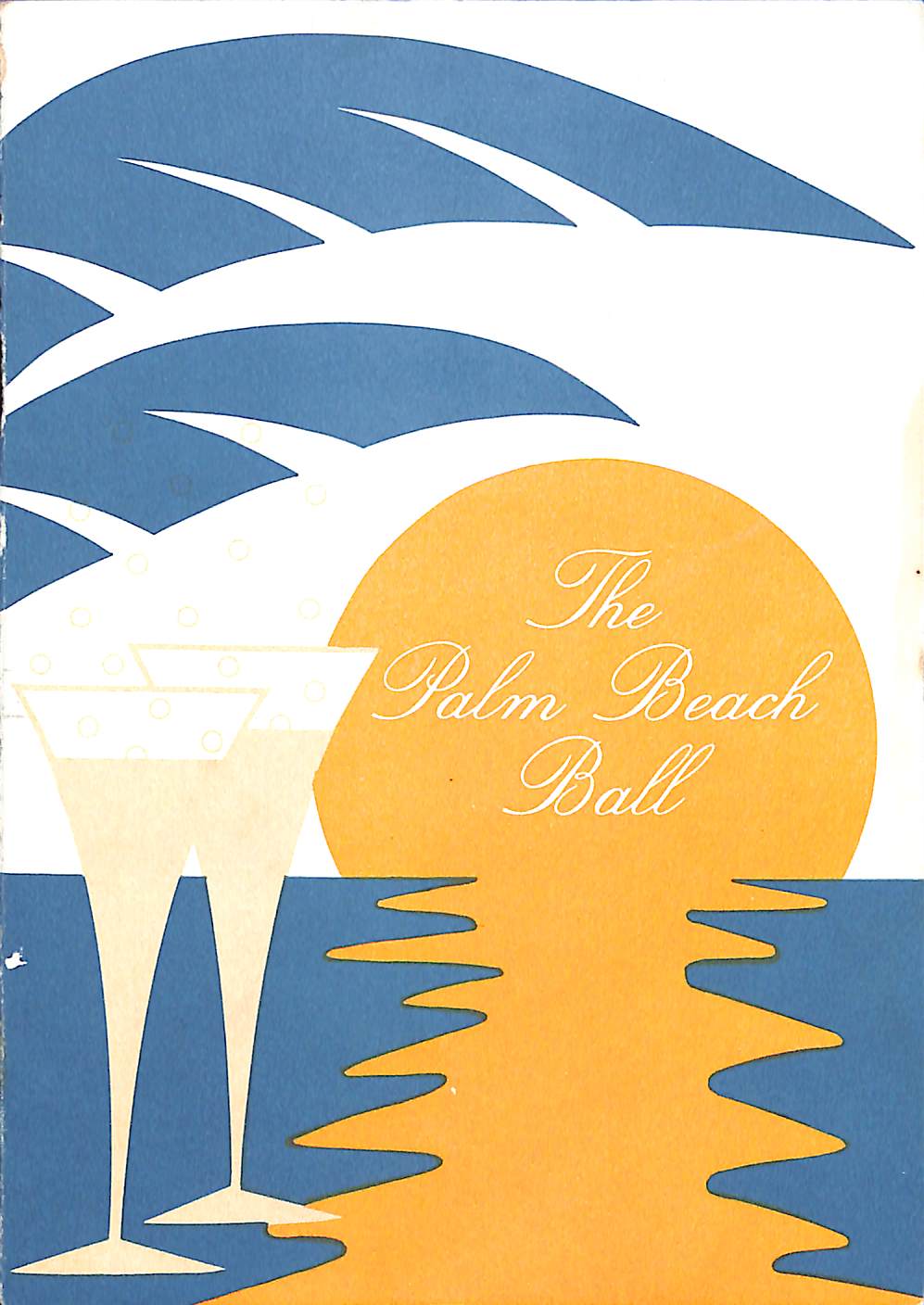 The Palm Beach Ball Invite Card
