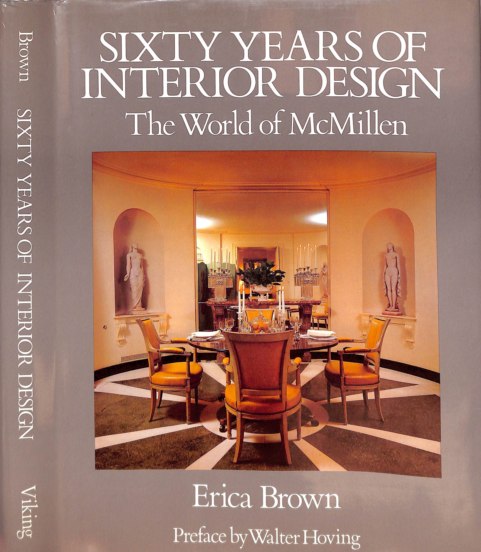 "Sixty Years of Interior Design: The World Of McMillen" 1982 BROWN, Erica