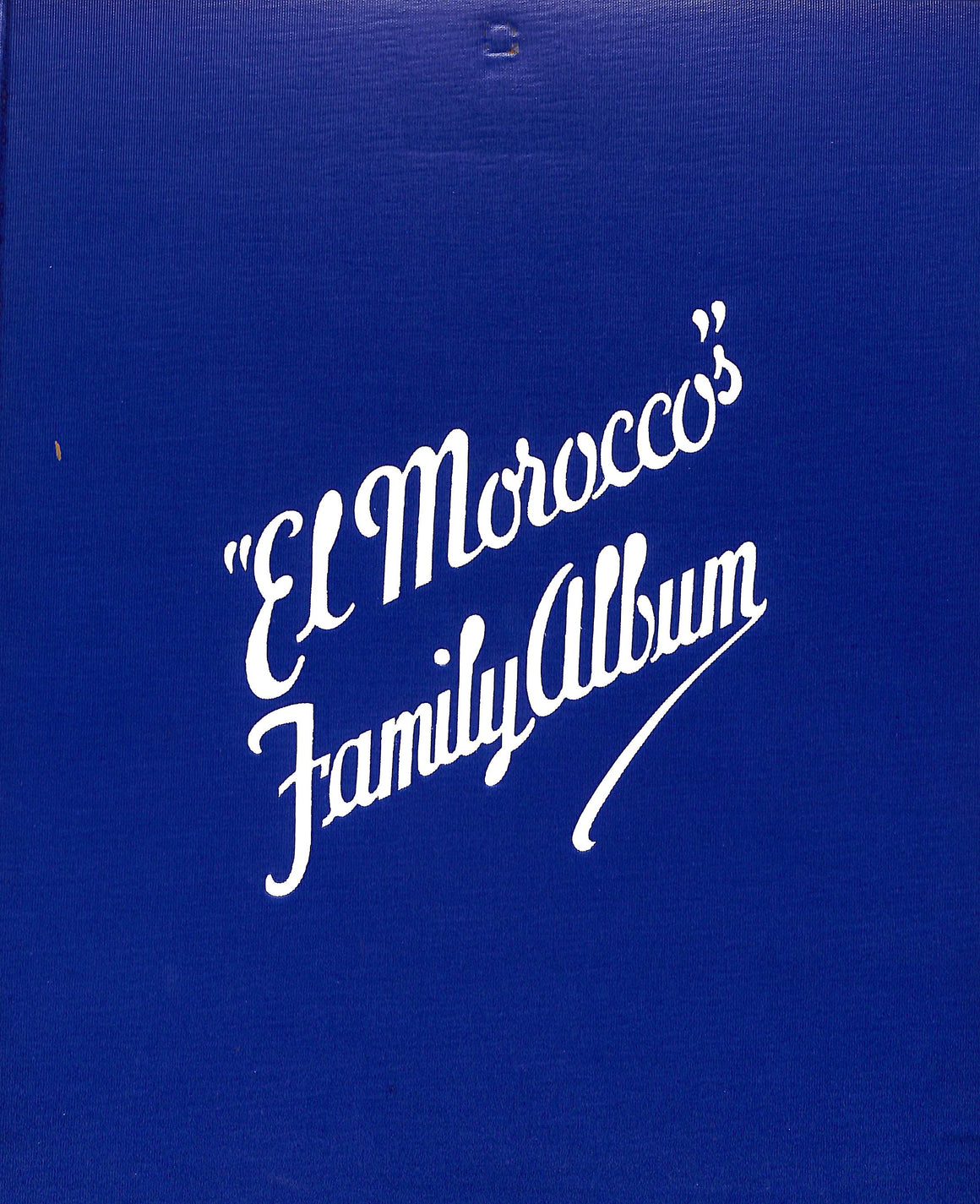 John Perona's "El Morocco's" Family Album 1937 ZERBE, Jerome [photographs by]