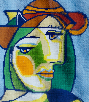 "Picasso Needlepoint" 22 (SOLD)