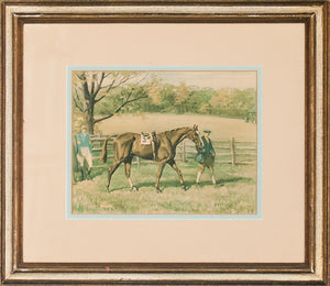 "Alligator Winning The 1929 Maryland Hunt Cup" (SOLD)