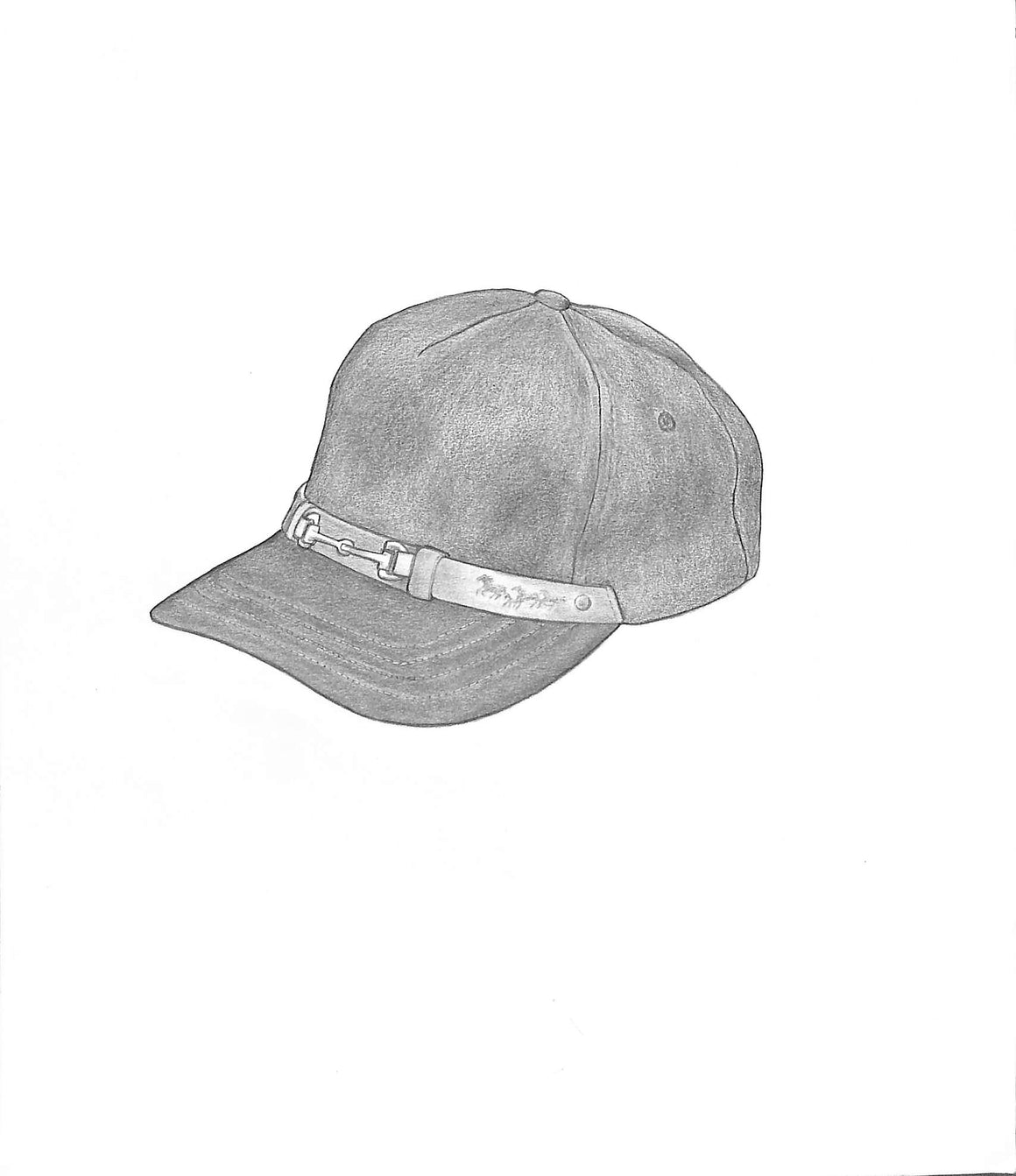 Riding Cap 2002 Graphite Drawing