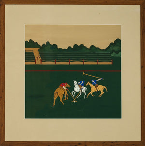 3 Polo Players (SOLD)