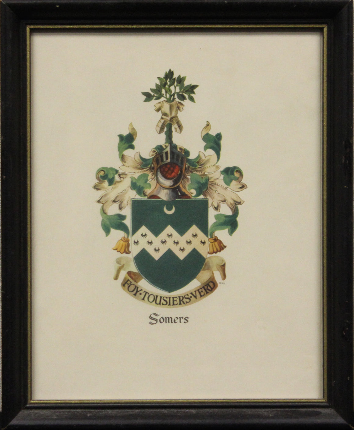Somers Armorial Coat-Of-Arms