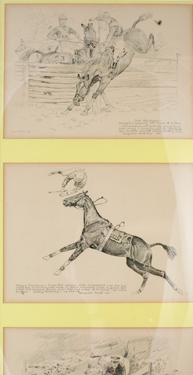 Virginia Gold Cup 1931/ Llangollen Farms 1932/ & National Horse Show 1932 Triptych I