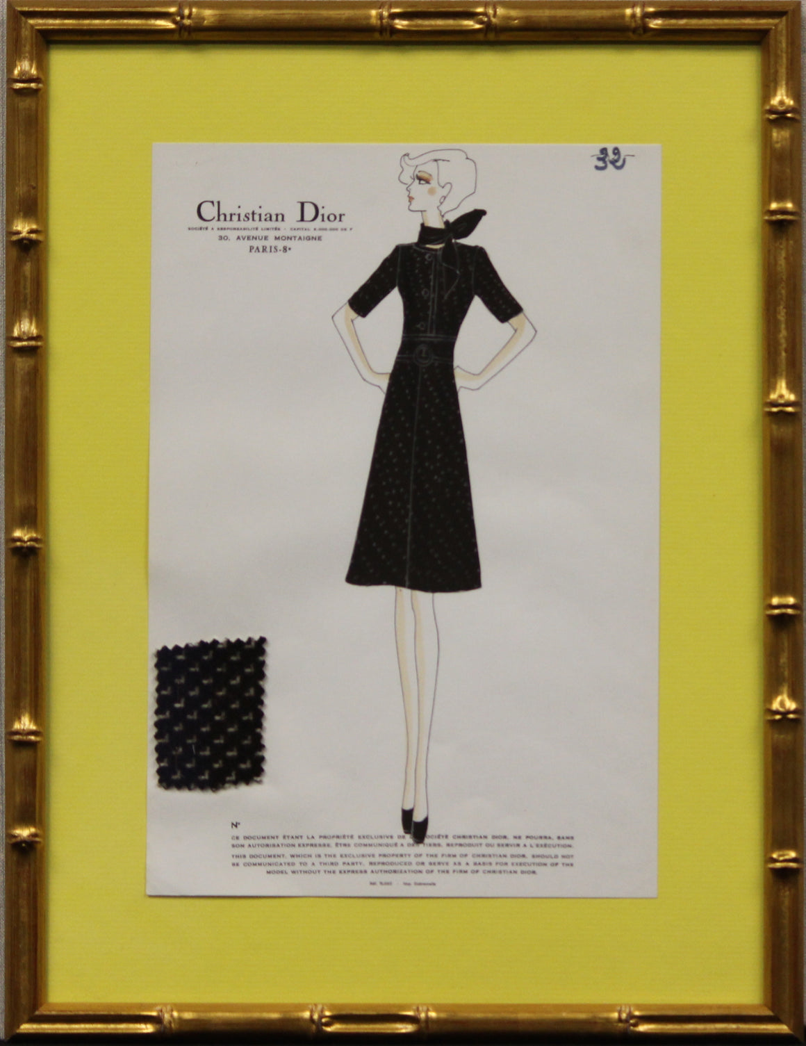 Christian Dior Paris No. 32 (SOLD)
