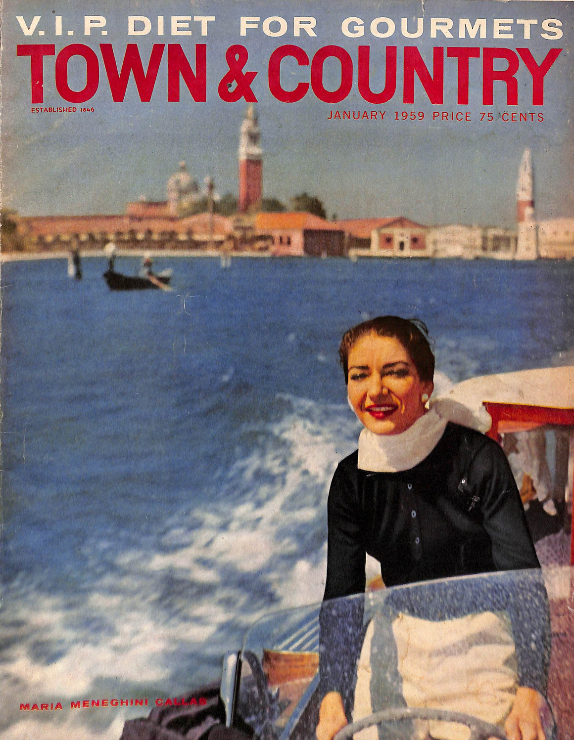 Town & Country V.I.P. Diet For Gourmets January 1959