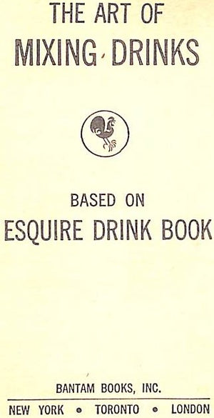 "Set x 3 Zebra 'Bon Vivant' Bartender's Guide/ French/ & Oriental Cooking Books" 1965 MYRA, Waldo & FERNANDE, Gardin